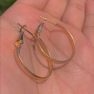 Three beautiful hoop earrings!!